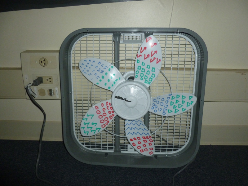 One of the fans